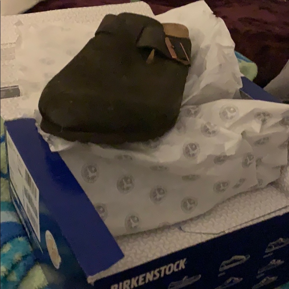 NIB Mocha Birkenstocks